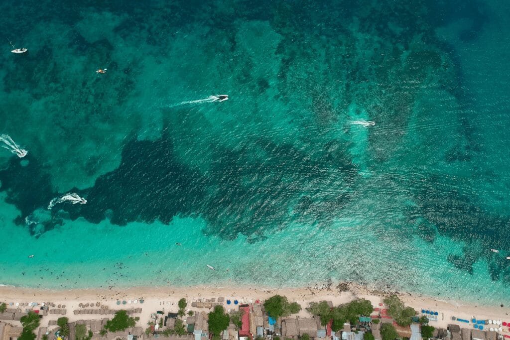 Baru Island Beach in Cartagena