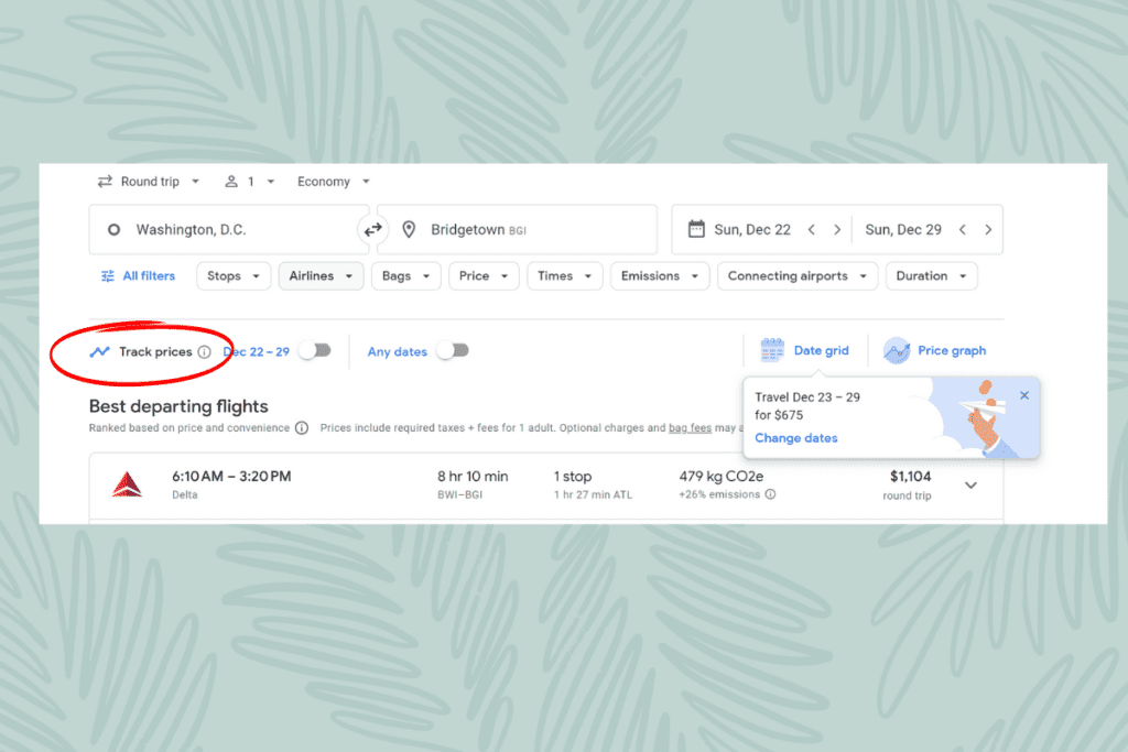 Flight Research with Google Flights