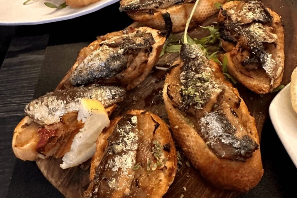 Sardines at Leve Tapas